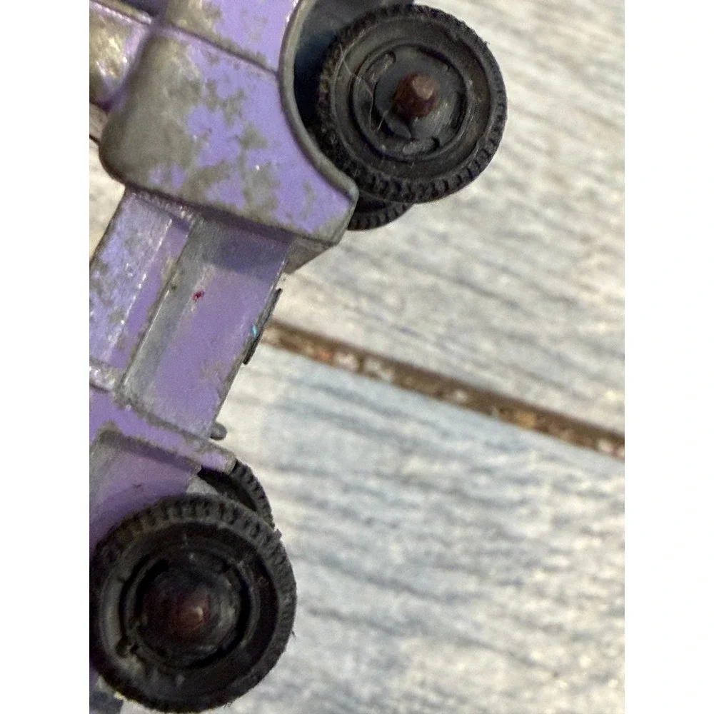 Tootsie‎ Toy Jeep Truck Purple No 64 Diecast Metal Chicago IL USA TootsieToy 60s